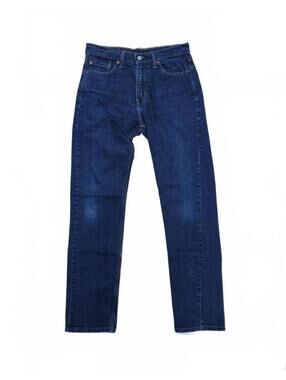 Levi's 505 Men's Regular Fit Straight Leg Jeans Dark Wash 30 x 32  (Tag 30x 34)